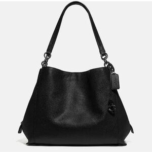 NWOT Coach Dalton Bag 31 pebble black